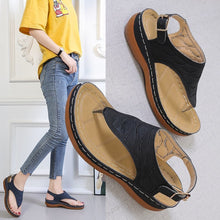 Load image into Gallery viewer, Wedge Heel Sandals