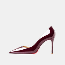 Load image into Gallery viewer, Women's Patent Leather Pointed Toe Stiletto Heels | 8cm &amp; 10cm Heel