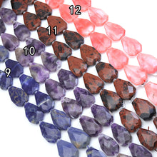 Load image into Gallery viewer, 25x40mm Flat Teardrop Beads, Sku#U1816