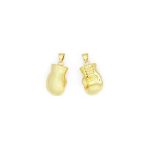 Load image into Gallery viewer, Gold 3D Boxing Glove Charm, Sku#LX235