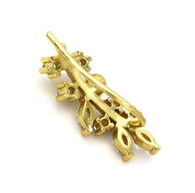 Load image into Gallery viewer, Gold Ear Climber Earrings, Pearl Branch Earrings, Sku#B225