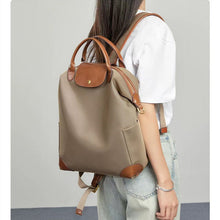 Load image into Gallery viewer, Women's Large Capacity Nylon Backpack - Business Travel Wear-Resistant Oxford Fabric Backpack with Air-Cushioned Straps