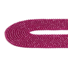 Load image into Gallery viewer, Red Corundum Round Faceted Beads, Sku#U1880