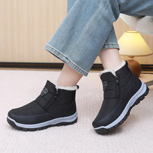 Load image into Gallery viewer, Women's Fleece-Lined Winter Boots - Warm Side-Zip Mid-Calf Boots with Non-Slip Sole