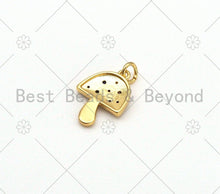 Load image into Gallery viewer, Colorful CZ Micro Pave Mushroom Shape Pendant/Charm,SKU#Z1392