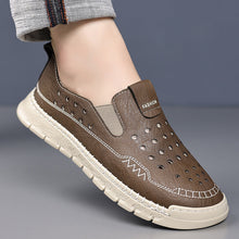 Load image into Gallery viewer, Men's Breathable Hollowed-Out Slip-On Casual Shoes | Summer Comfort Footwear