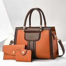 Load image into Gallery viewer, Women's Versatile Summer Tote Bag – Multi-Pocket PU Leather Crossbody Set