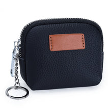 Load image into Gallery viewer, Mini Genuine Leather Wallet for Women – Slim Compact Bifold Card Holder