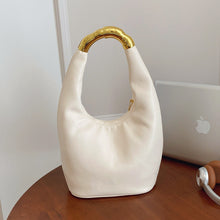 Load image into Gallery viewer, Women's Trendy Tote Bucket Bag - PU Leather Shoulder Bag for Everyday Commuting