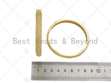 Load image into Gallery viewer, CZ Mirco Pave Filigree Style Open Bracelet, sku#X193