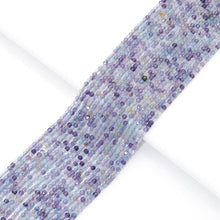 Load image into Gallery viewer, Genuine Fluorite Faceted Cube Beads, 2.5mm, Sku#U1542