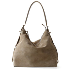 Load image into Gallery viewer, Women's Suede Underarm Shoulder Bag – Soft Structured Crossbody Handbag | Khaki, Caramel, Coffee