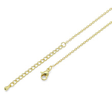 Load image into Gallery viewer, Square CZ Link Chain Long Y Shape Lariat Style Necklace, Sku#A152