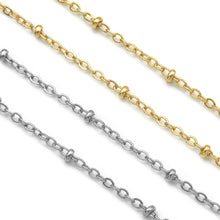 Load image into Gallery viewer, Dainty Ball chain by yard, Wholesale chain LX170