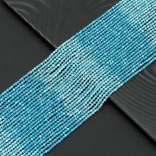 Load image into Gallery viewer, Blue Cat's Eye Round Faceted Beads, Sku#U1759