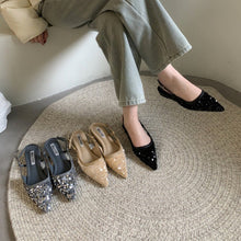 Load image into Gallery viewer, Women's Sequin Pointed-Toe Pumps | Elegant French-Style Heels