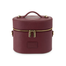 Load image into Gallery viewer, Women's Light-Luxury Cosmetic Bag With Handle | PU Leather Makeup Organizer