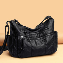 Load image into Gallery viewer, Women's Solid Color Crossbody Shoulder Bag - PU Leather Casual Handbag