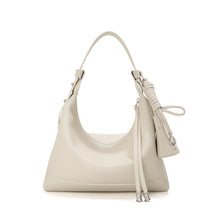 Load image into Gallery viewer, Genuine Leather Dumpling Shoulder Bag - Urban Minimalist Commuter Bag for Women