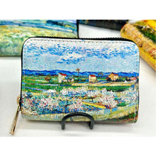Load image into Gallery viewer, Van Gogh Art Cardholder Wallet | Anti-Magnetic Multi-Card Holder | Foldable PU Leather Card Case