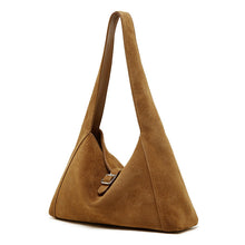 Load image into Gallery viewer, Vintage Genuine Leather Underarm Bag – Premium Cowhide Dumpling Crossbody Handbag