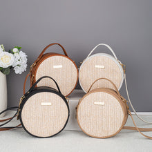 Load image into Gallery viewer, Woven Straw Round Bag