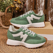 Load image into Gallery viewer, Women's Chunky Platform Sneakers - Casual Lace-Up Shoes