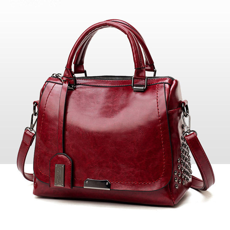 Patek Crossbody Shoulder Bag – PU Leather Everyday Bag for Women | Wine Red, Black, Brown