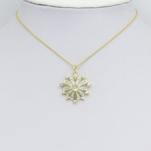 Load image into Gallery viewer, Gray Enamel Spike Heart Charm Pendant, Sku#LX805