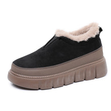 Load image into Gallery viewer, Women's Insulated Snow Boots – Soft Sole Slip-On Winter Boots | Black, Khaki, Brown