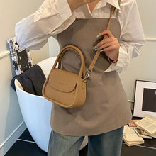 Load image into Gallery viewer, Women's PU Leather Crossbody Handbag | Lightweight Minimalist Shoulder Bag