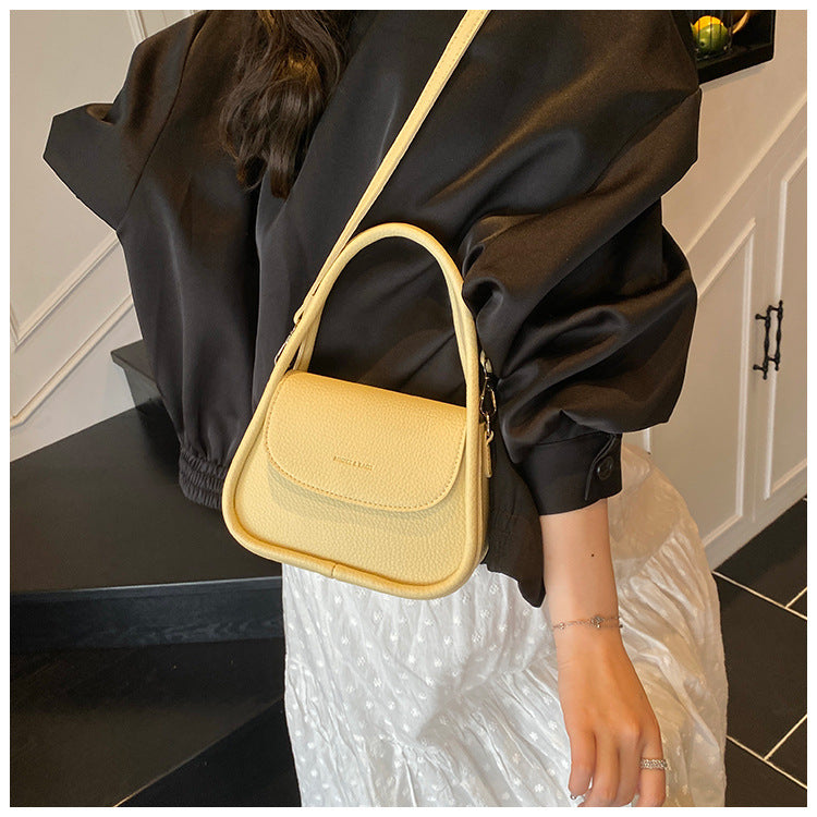Women's PU Leather Crossbody Handbag | Lightweight Minimalist Shoulder Bag