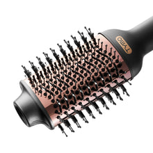 Load image into Gallery viewer, TYMO VOLUMIZER Hot Air Brush, Ionic Hair Blow Dryer &amp; Volumizer with Titanium Barrel for Volume &amp; Smooth Shine, Frizz-Free Styling, Black - Walmart.com