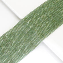 Load image into Gallery viewer, Genuine Green Apatite Faceted Rondelle Beads, Sku#U1685