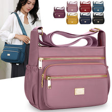 Load image into Gallery viewer, Multi-Compartment Oxford Shoulder Bag