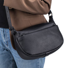 Load image into Gallery viewer, Women's Genuine Cowhide Leather Crossbody Bag – Urban Minimalist Shoulder Bag