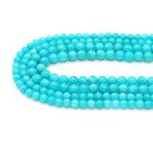 Load image into Gallery viewer, Amazonite Jade Round Smooth Beads, Sku#U1822
