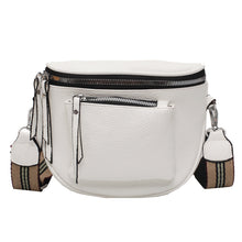 Load image into Gallery viewer, Soft PU Leather Saddle Crossbody Bag