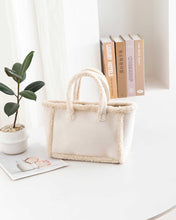 Load image into Gallery viewer, Plush Crossbody Tote Bag