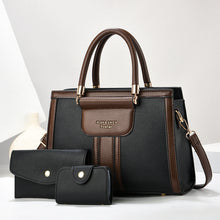 Load image into Gallery viewer, Women's Versatile Summer Tote Bag – Multi-Pocket PU Leather Crossbody Set