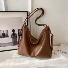 Load image into Gallery viewer, Women's Vintage PU Leather Shoulder Bag – Square Crossbody with Niche Premium Design