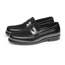 Load image into Gallery viewer, Men's Genuine Leather Slip-On Loafers | Business Formal &amp; Casual Dress Shoes
