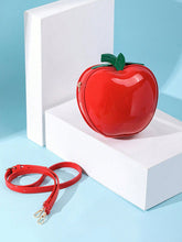 Load image into Gallery viewer, Apple-Shaped Crossbody Bag