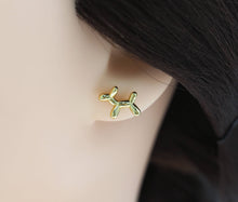 Load image into Gallery viewer, ballon Dog Shape Stud Earring, sku#LD176