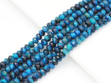 Load image into Gallery viewer, Natural Quality Blue Tiger Eye Rondelle Faceted, Sku#UA295