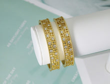 Load image into Gallery viewer, Thick Band Filigree Style Cuff Bracelet, Sku#B150