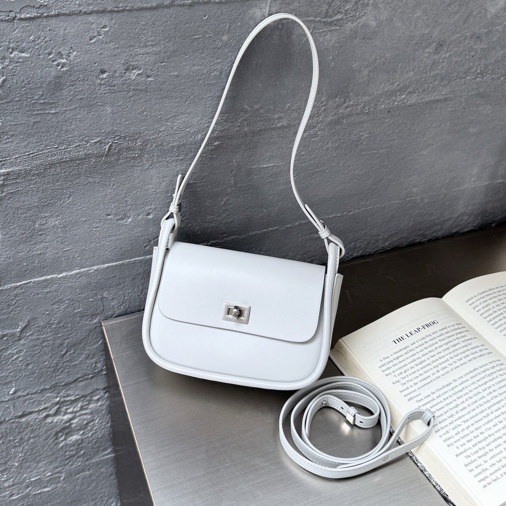 Women's Genuine Leather Underarm Bag | Cowhide Shoulder & Crossbody Bag