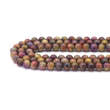 Load image into Gallery viewer, Galaxy Jade Round Smooth Beads, Sku#U1725