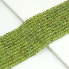 Load image into Gallery viewer, 3x5mm Genuine Peridot Rondelle Smooth Beads, Sku#U1938