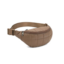Load image into Gallery viewer, Quilted Diamond Crossbody Waist Bag - Unisex Casual Fanny Pack for Travel &amp; Outdoor
